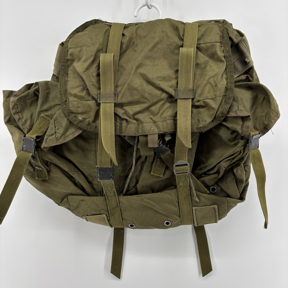 US Army Military LC-1 Medium Combat Field Pack Alice Backpack No Frame Rucksack